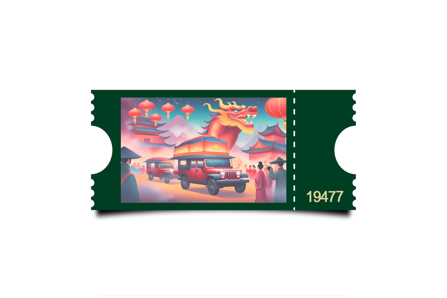 Boleto Ilustracion N 19477