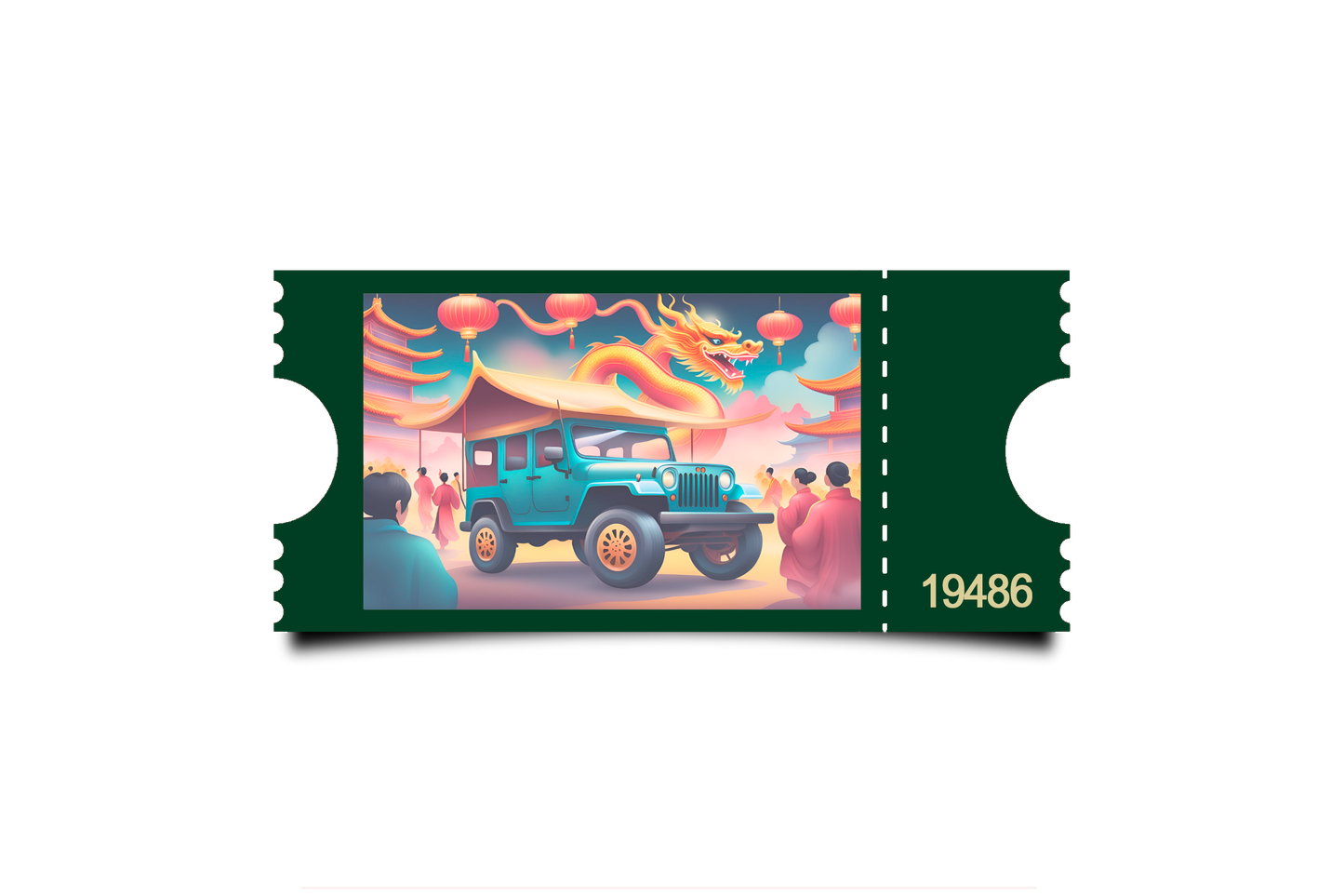Boleto Ilustracion N 19486