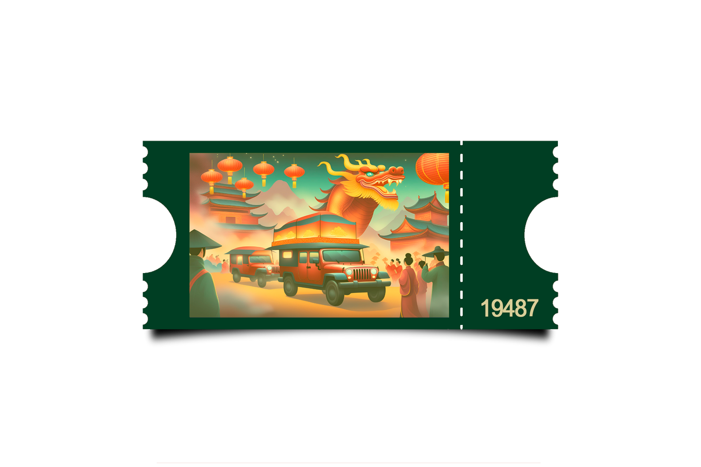 Boleto Ilustracion N 19487