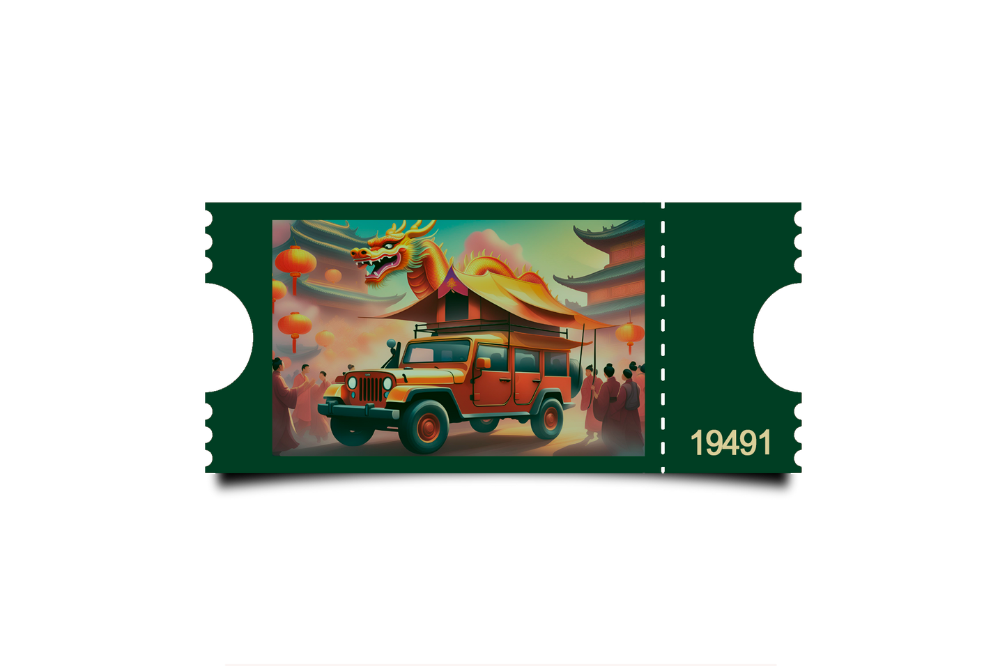 Boleto Ilustracion N 19491