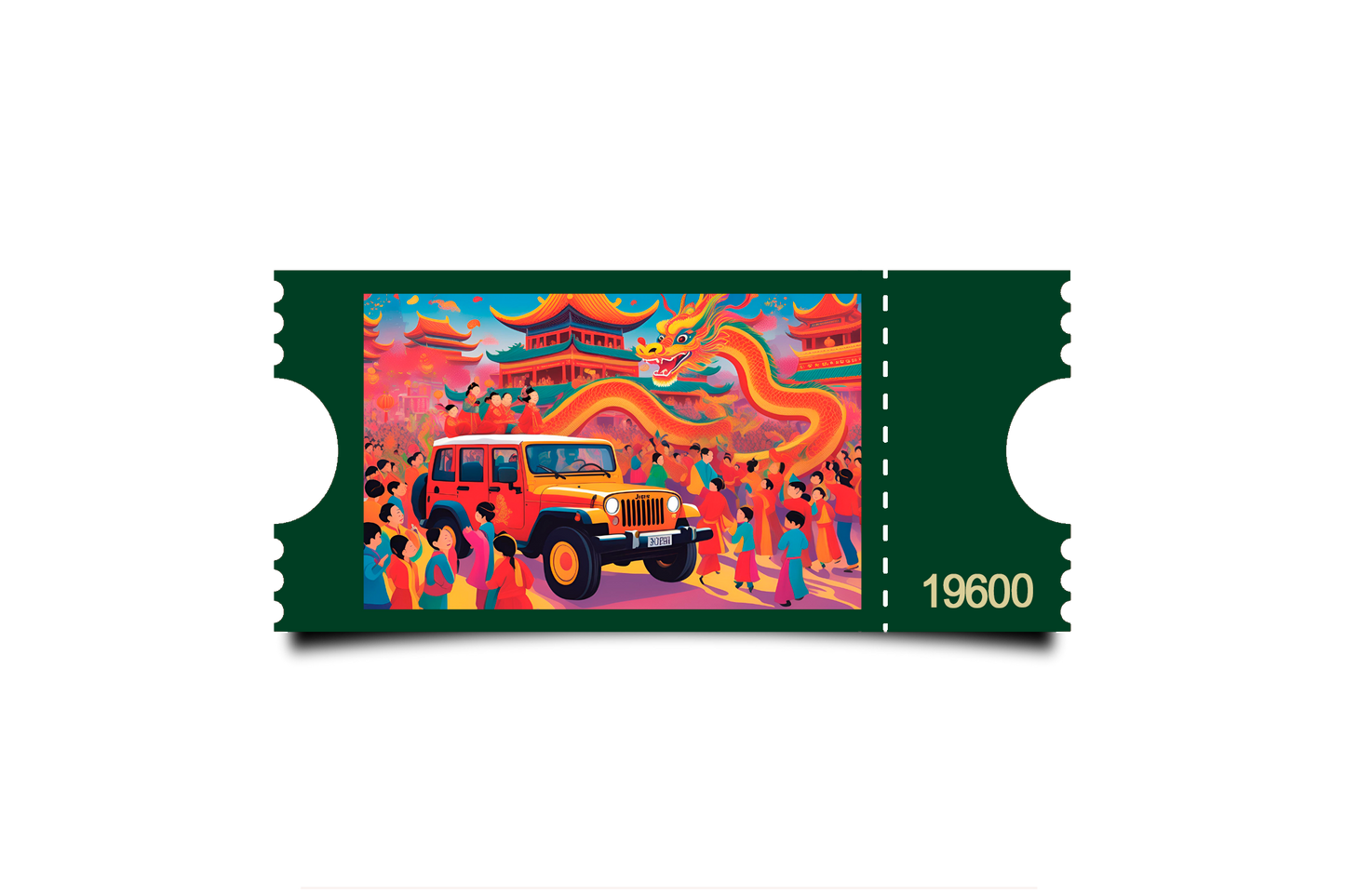 Boleto Ilustracion N 19600
