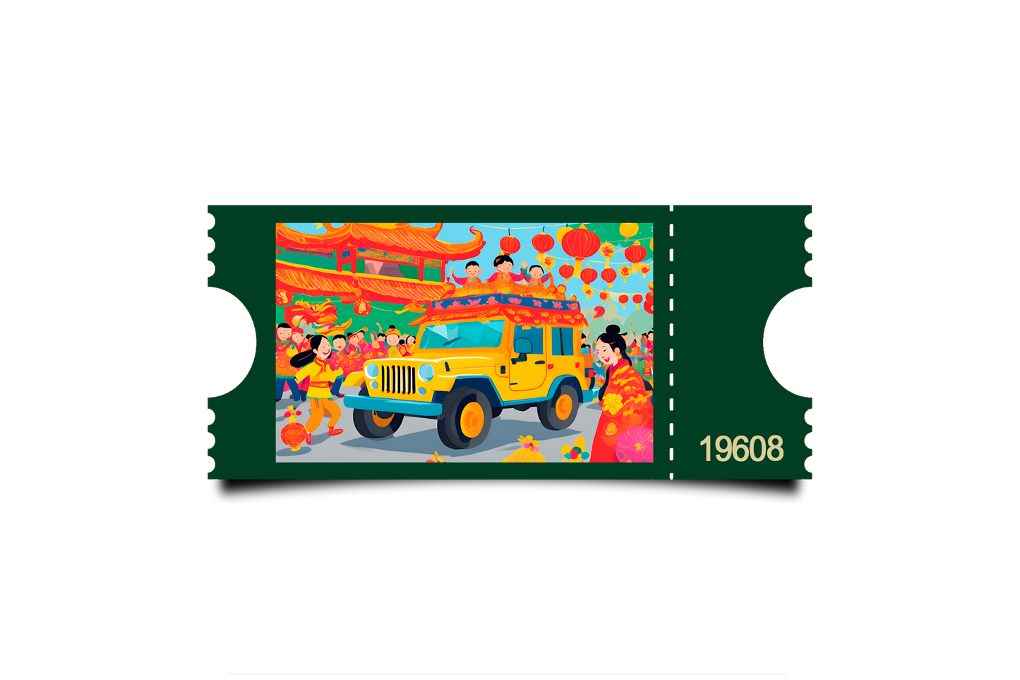 Boleto Ilustracion N 19608