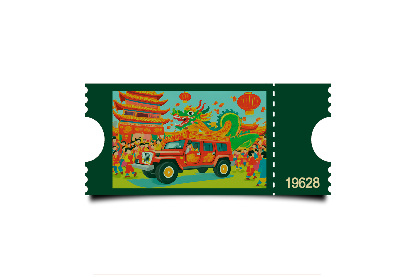 Boleto Ilustracion N 19628