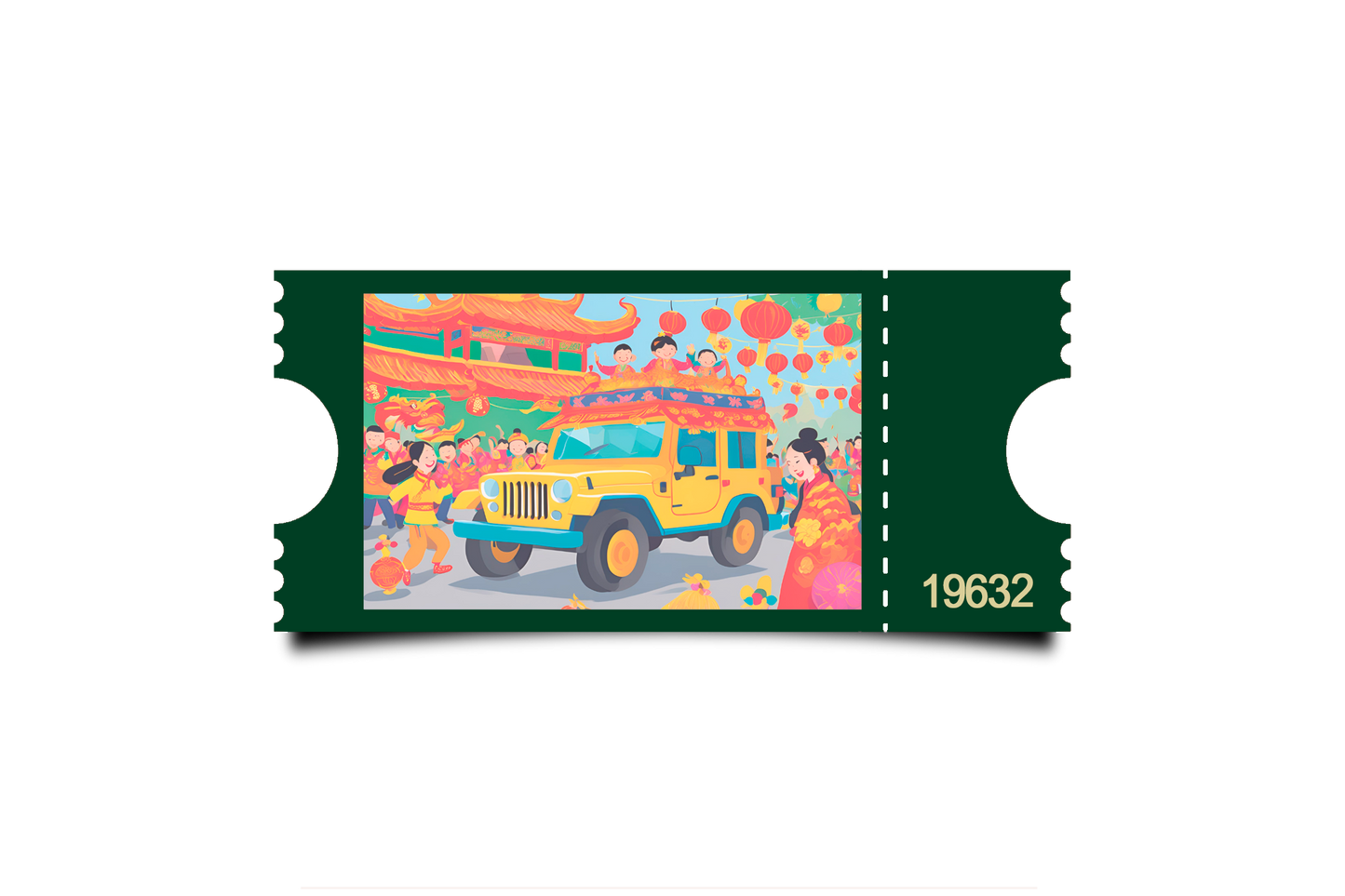 Boleto Ilustracion N 19632