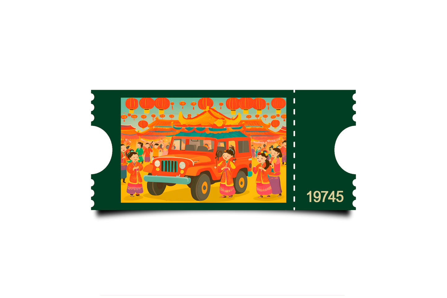 Boleto Ilustracion N 19745