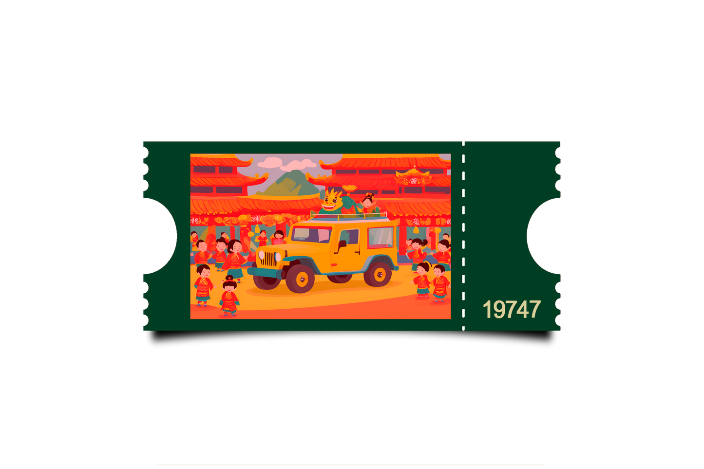 Boleto Ilustracion N 19747