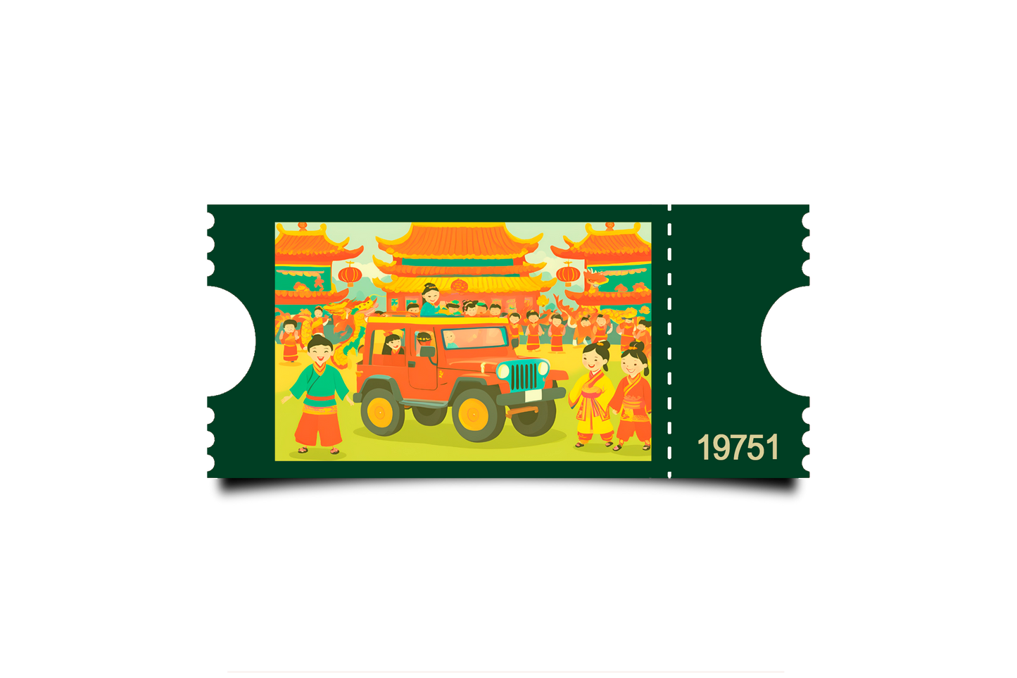 Boleto Ilustracion N 19751