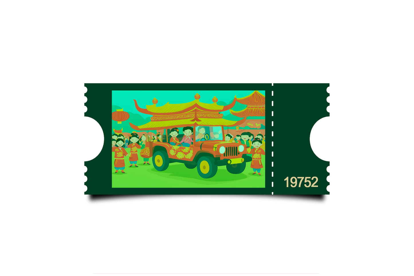 Boleto Ilustracion N 19752