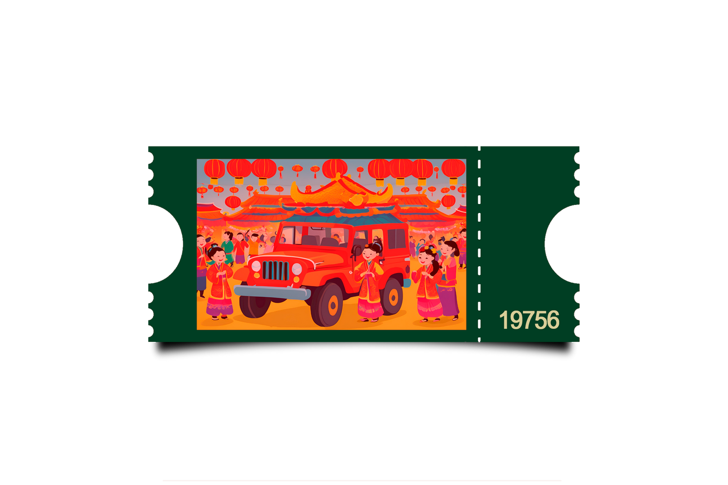 Boleto Ilustracion N 19756