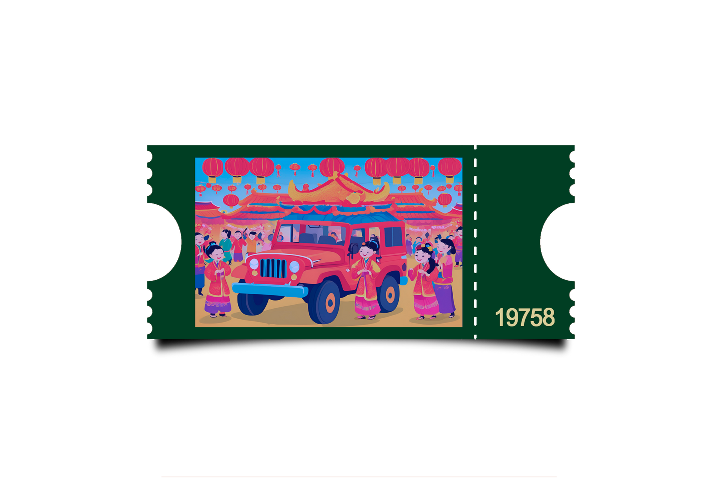 Boleto Ilustracion N 19758