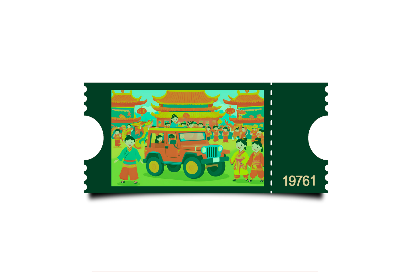Boleto Ilustracion N 19761