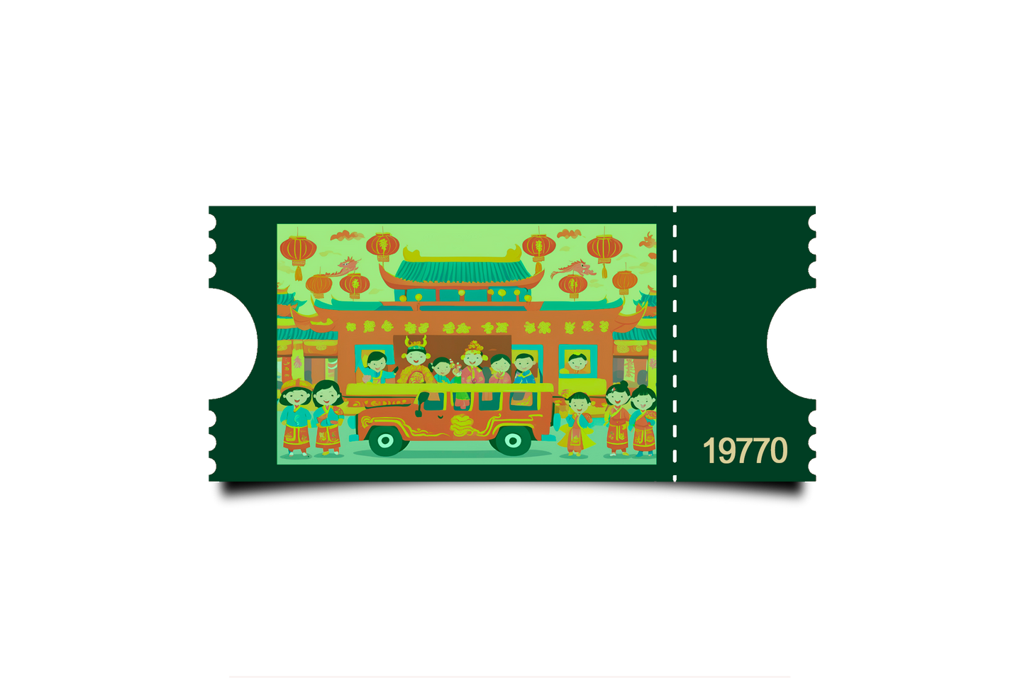 Boleto Ilustracion N 19770