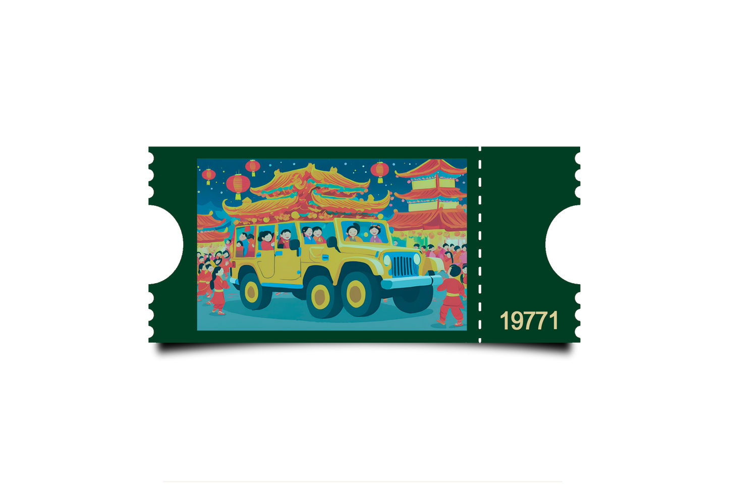 Boleto Ilustracion N 19771