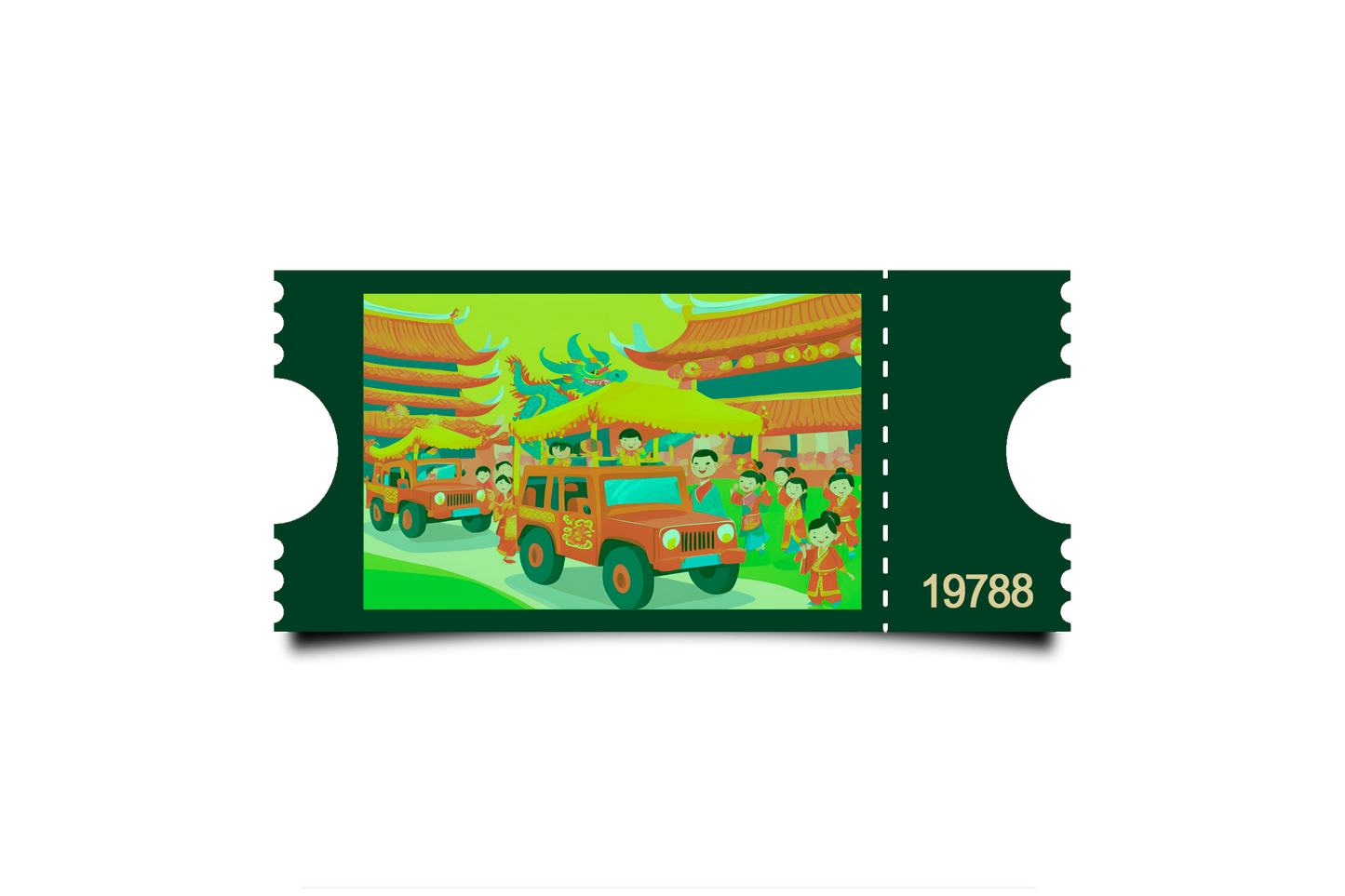 Boleto Ilustracion N 19788