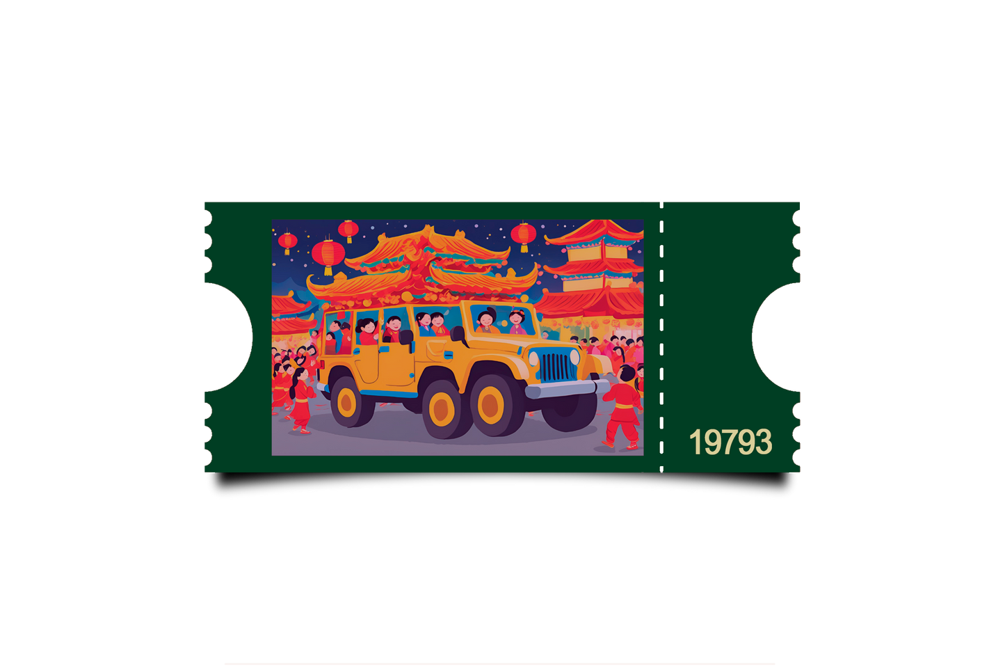 Boleto Ilustracion N 19793