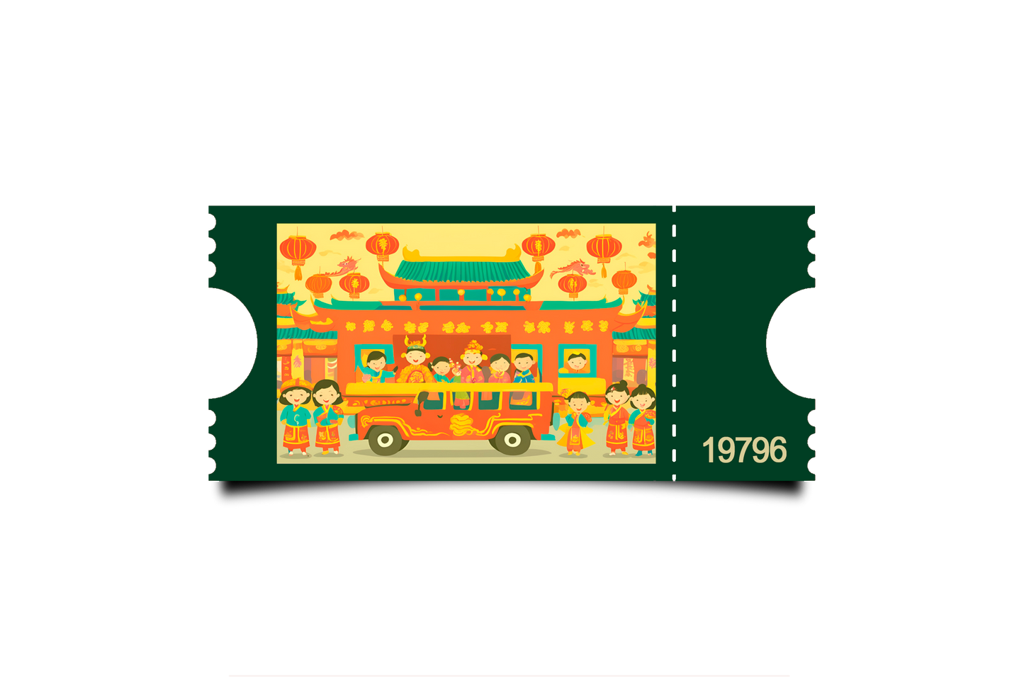 Boleto Ilustracion N 19796
