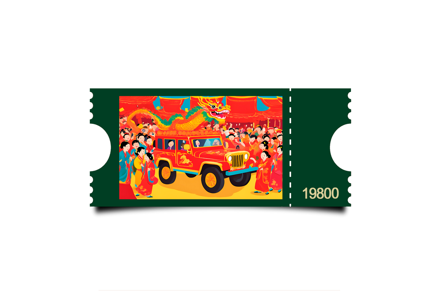 Boleto Ilustracion N 19800