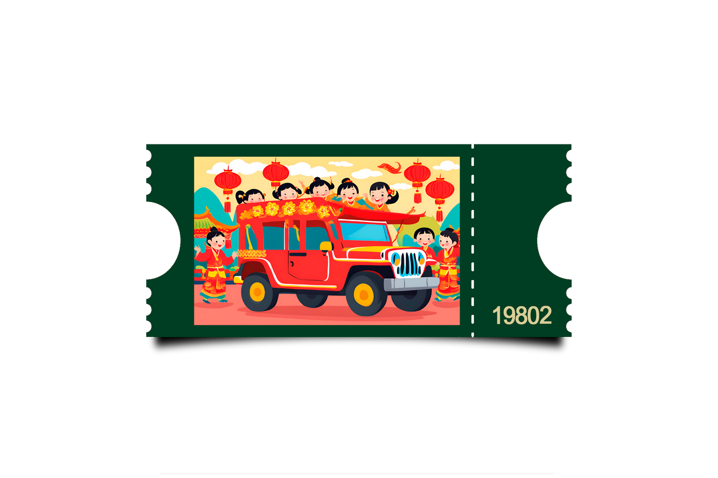 Boleto Ilustracion N 19802