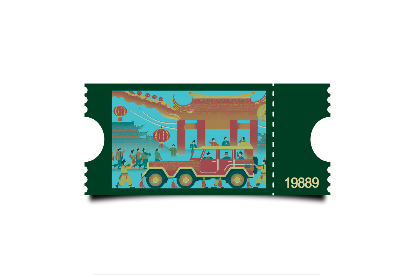 Boleto Ilustracion N 19889