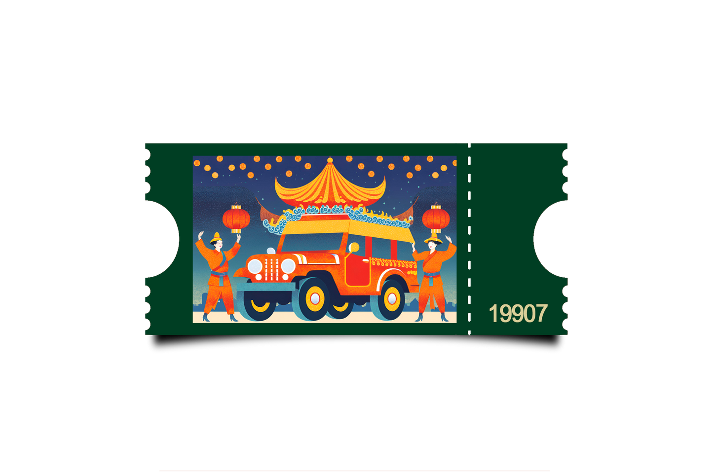 Boleto Ilustracion N 19907