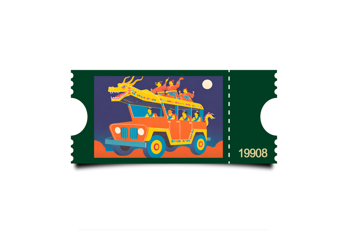 Boleto Ilustracion N 19908