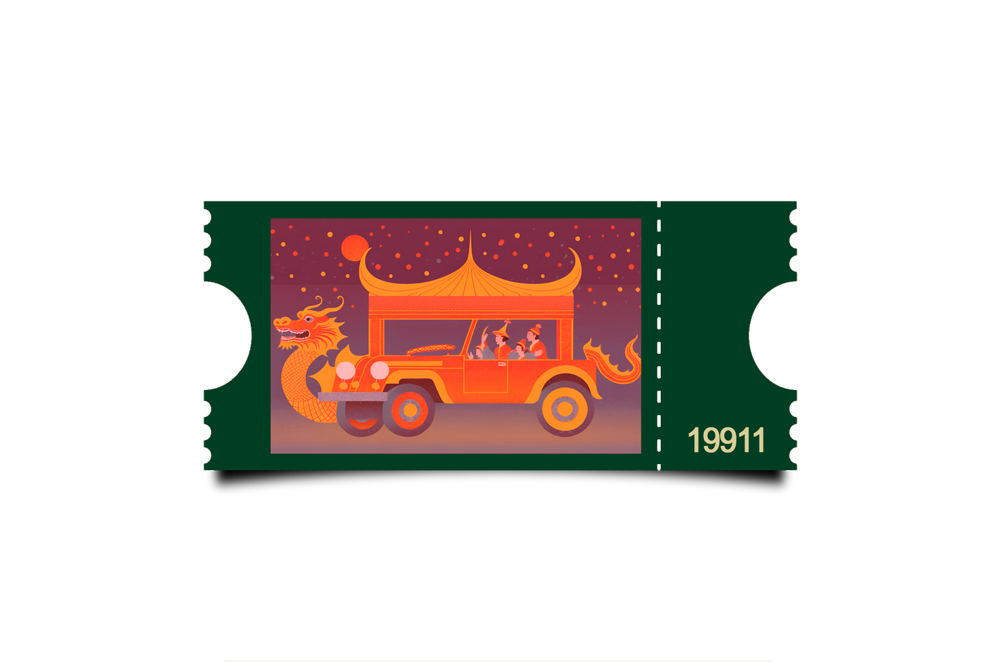 Boleto Ilustracion N 19911