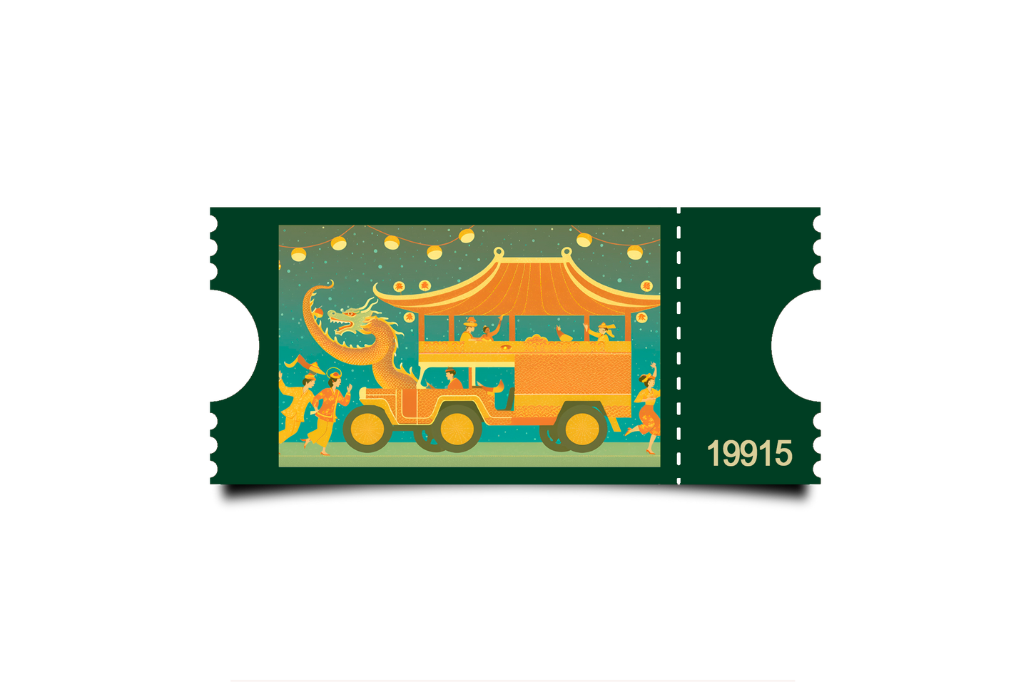 Boleto Ilustracion N 19915