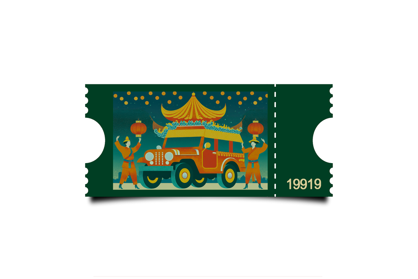 Boleto Ilustracion N 19919