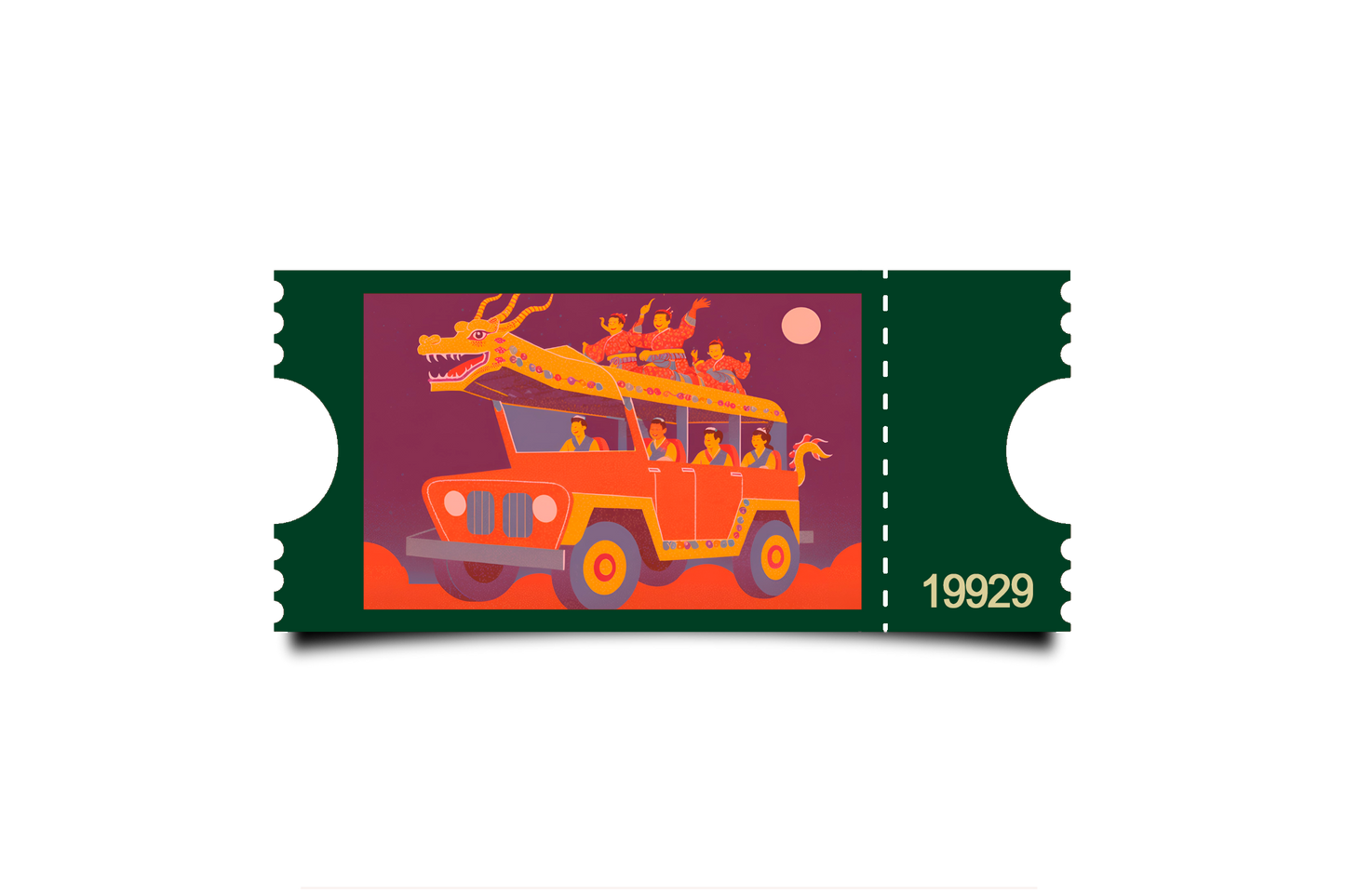 Boleto Ilustracion N 19929