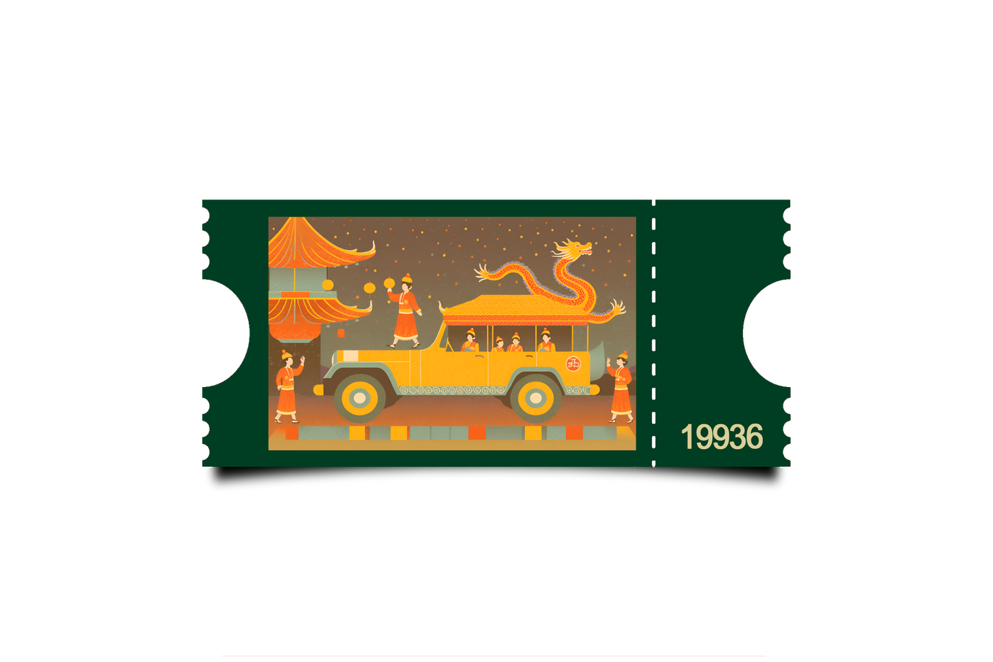 Boleto Ilustracion N 19936