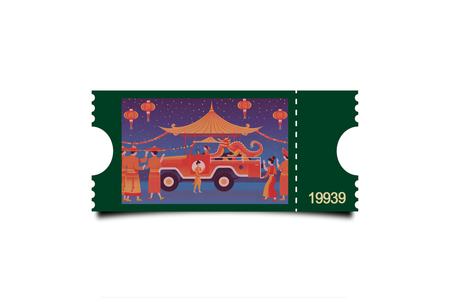 Boleto Ilustracion N 19939