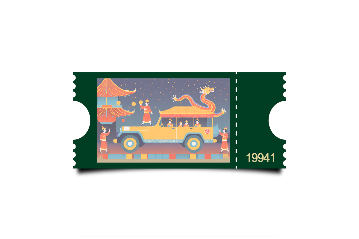 Boleto Ilustracion N 19941