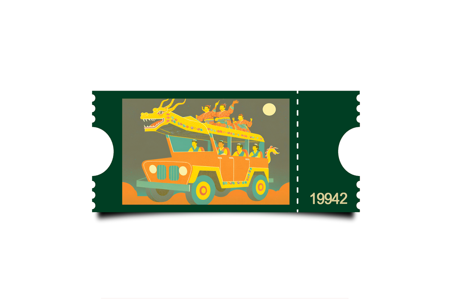 Boleto Ilustracion N 19942