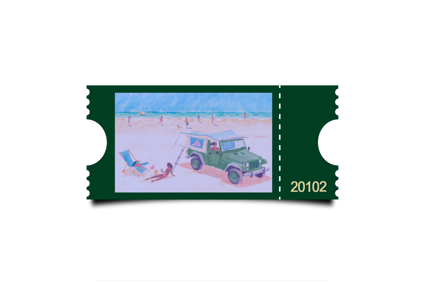 Boleto Ilustracion N 20102