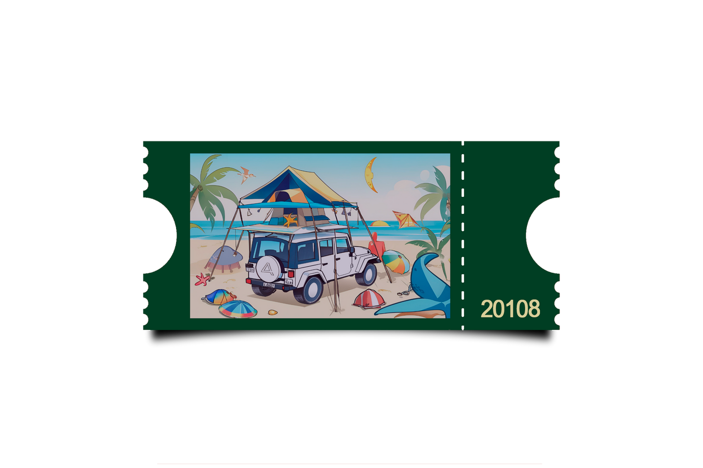 Boleto Ilustracion N 20108