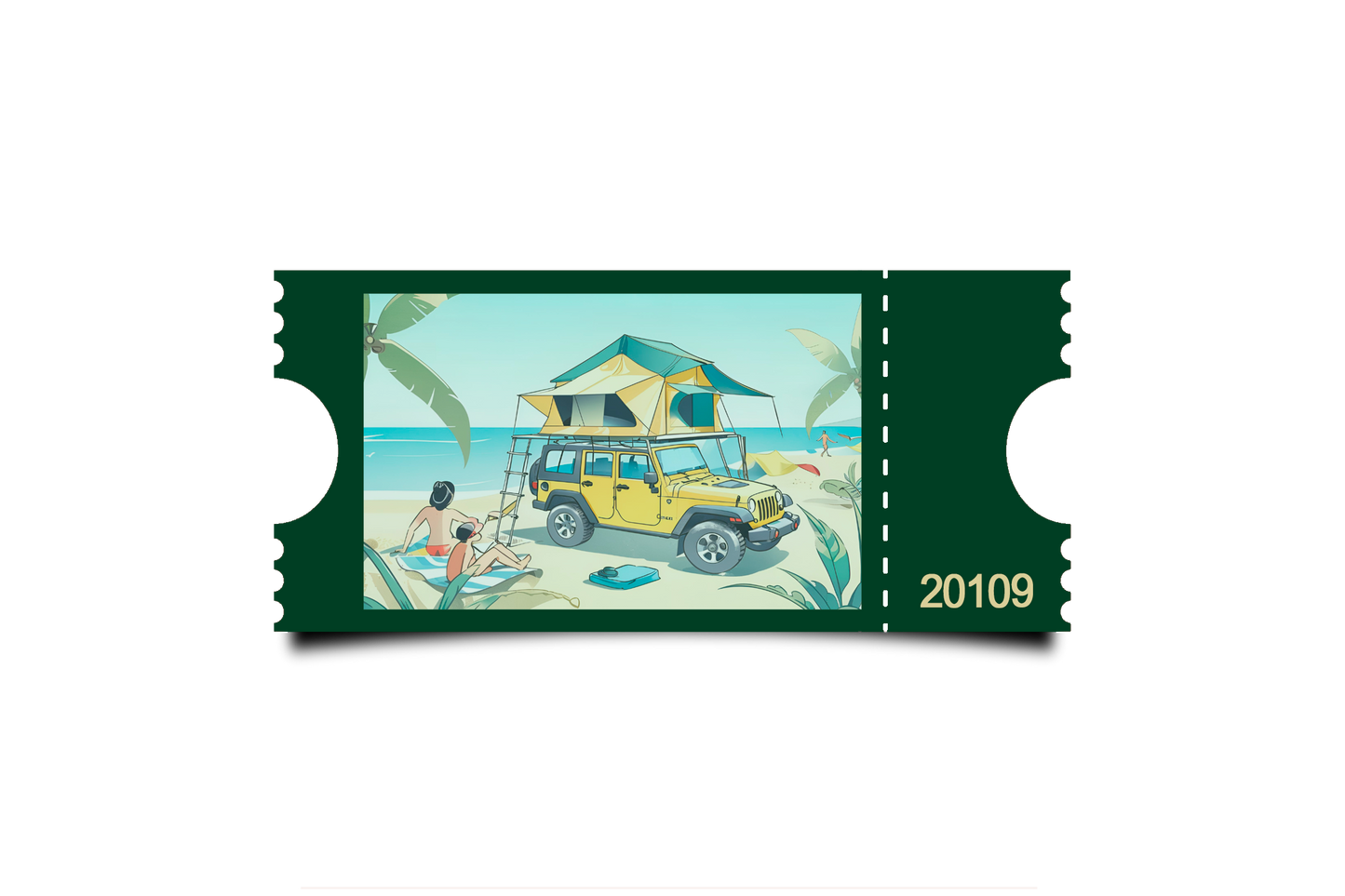 Boleto Ilustracion N 20109