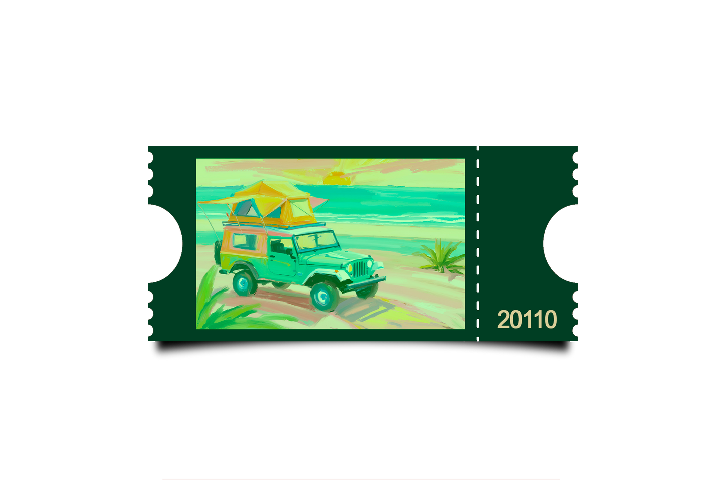 Boleto Ilustracion N 20110