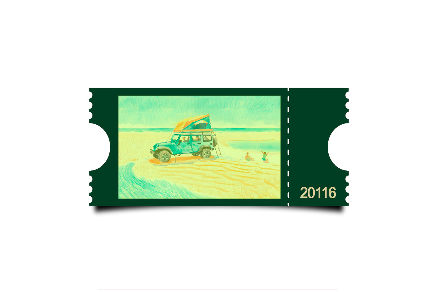 Boleto Ilustracion N 20116
