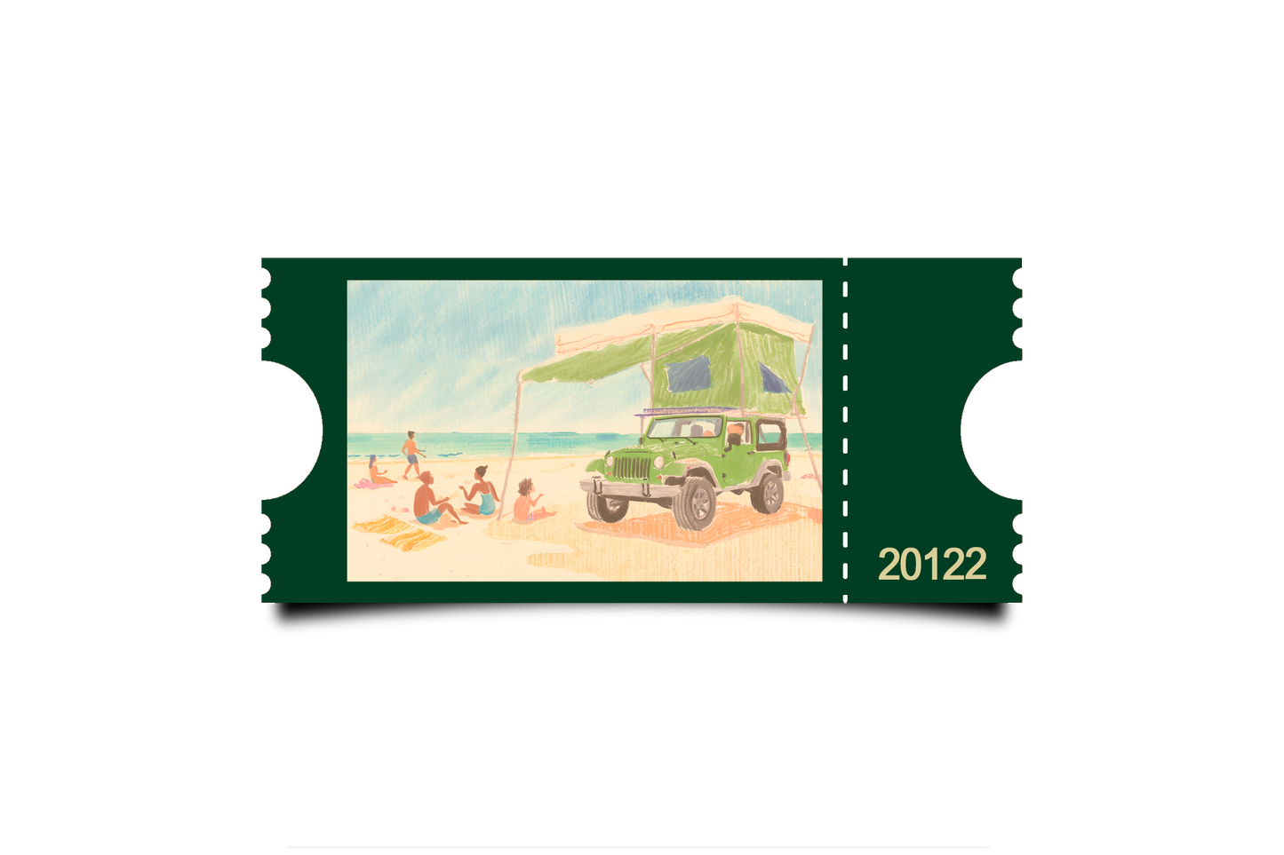 Boleto Ilustracion N 20122