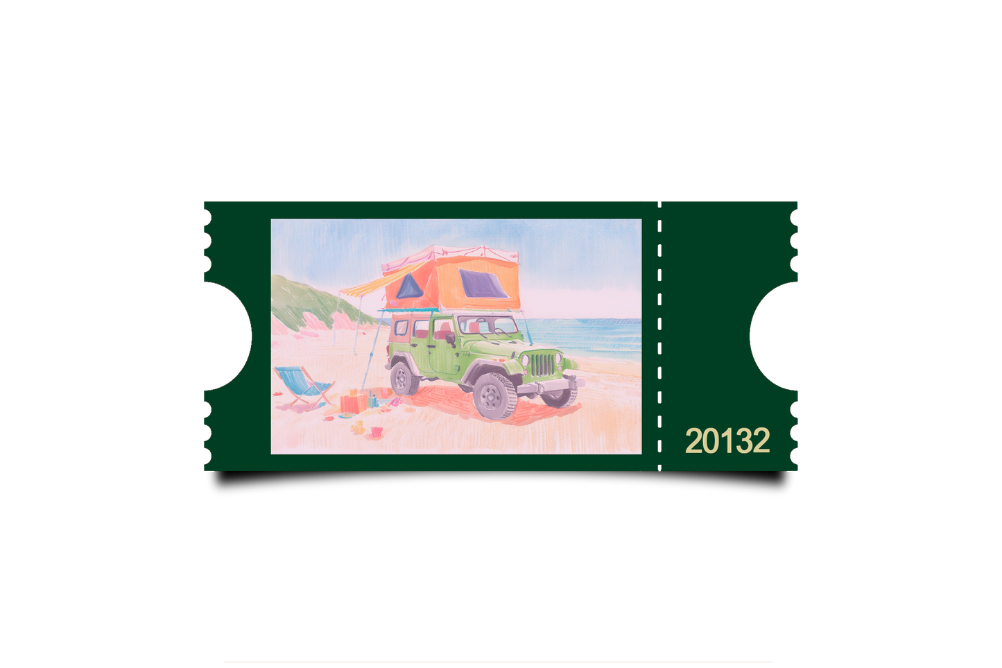 Boleto Ilustracion N 20132