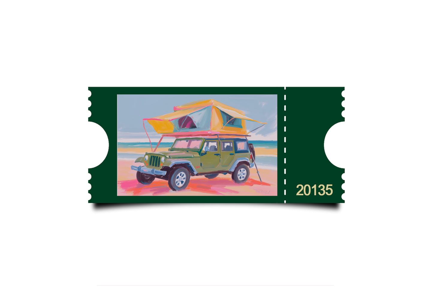 Boleto Ilustracion N 20135