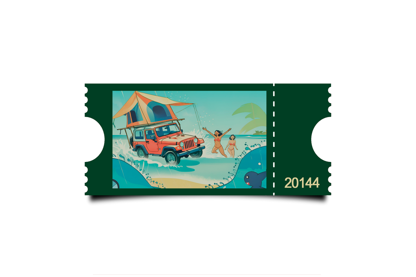 Boleto Ilustracion N 20144