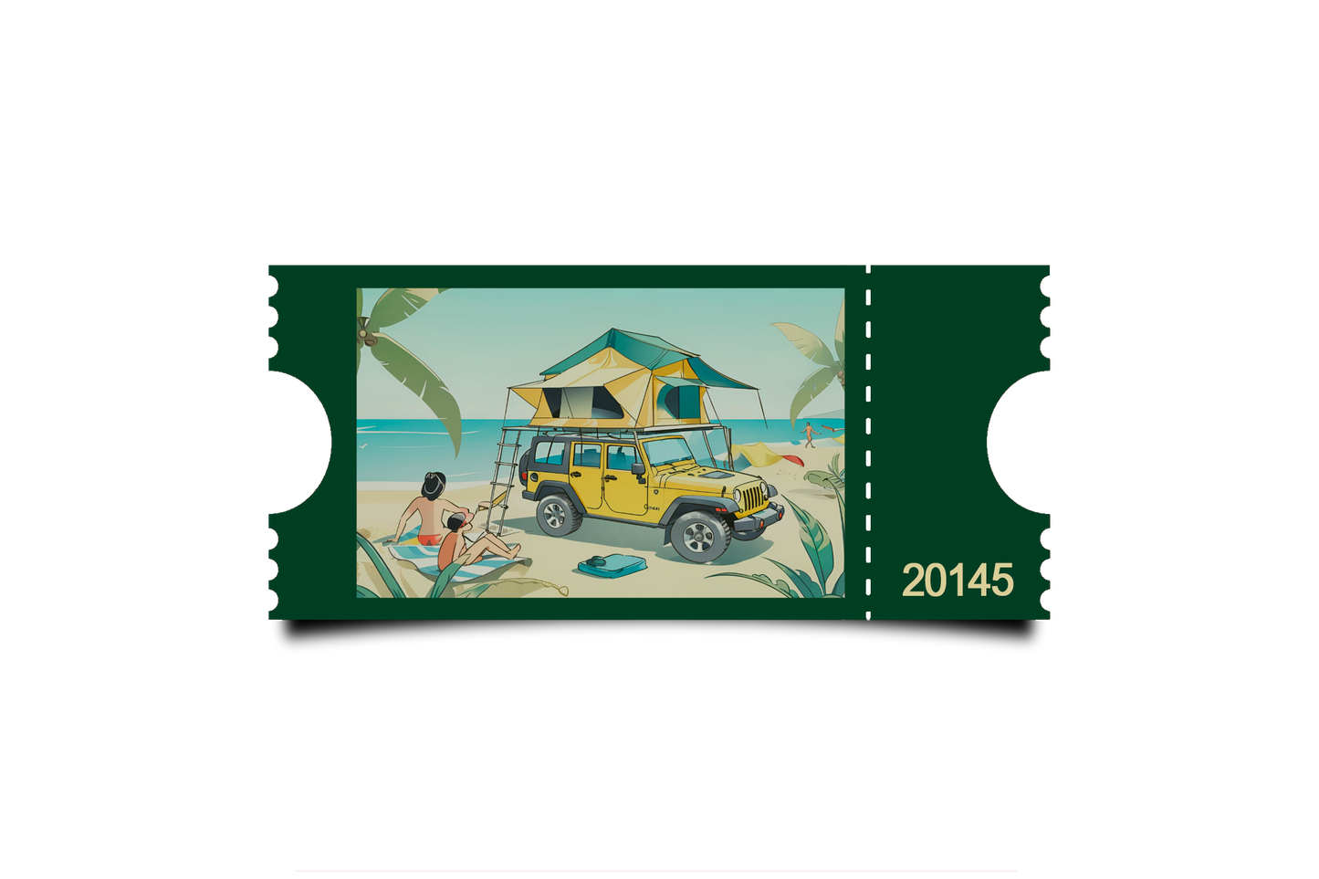 Boleto Ilustracion N 20145