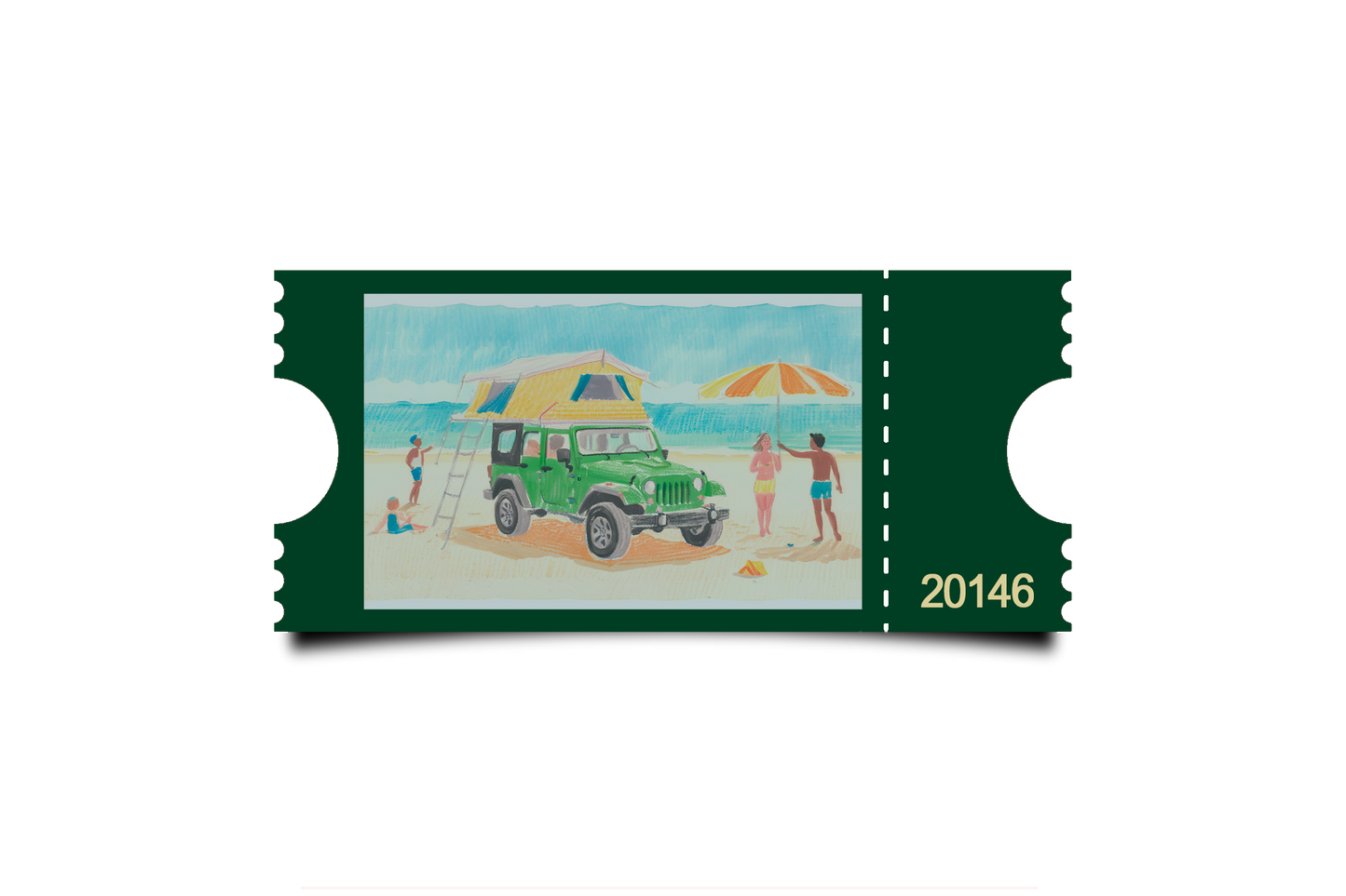 Boleto Ilustracion N 20146