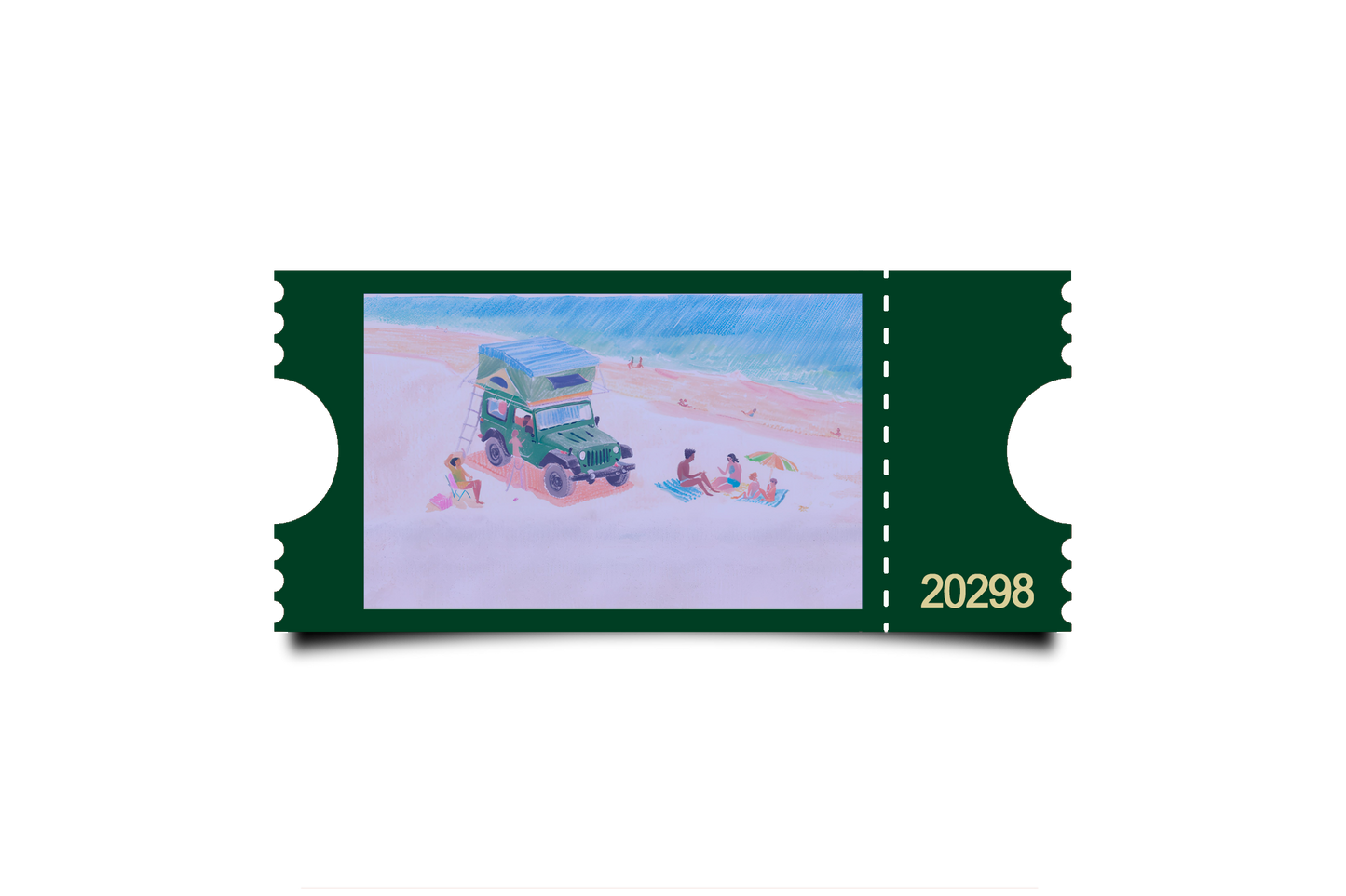Boleto Ilustracion N 20298