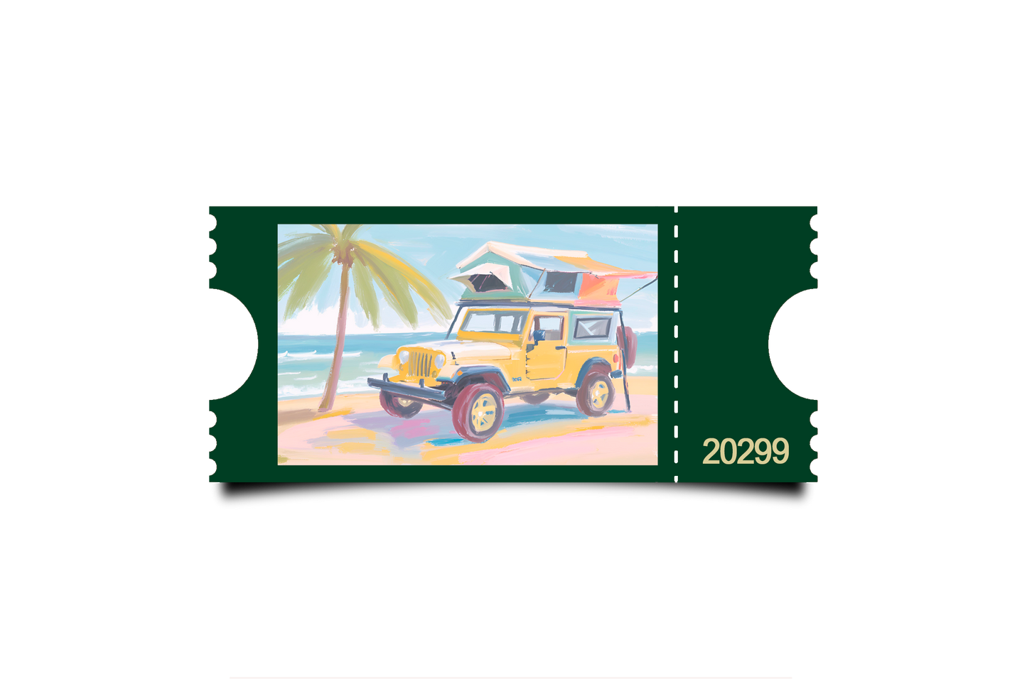 Boleto Ilustracion N 20299