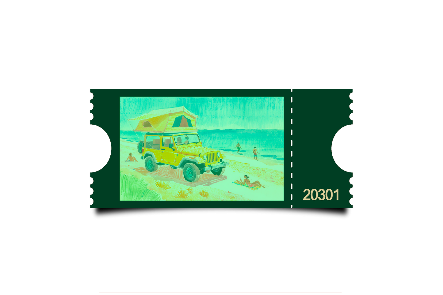Boleto Ilustracion N 20301