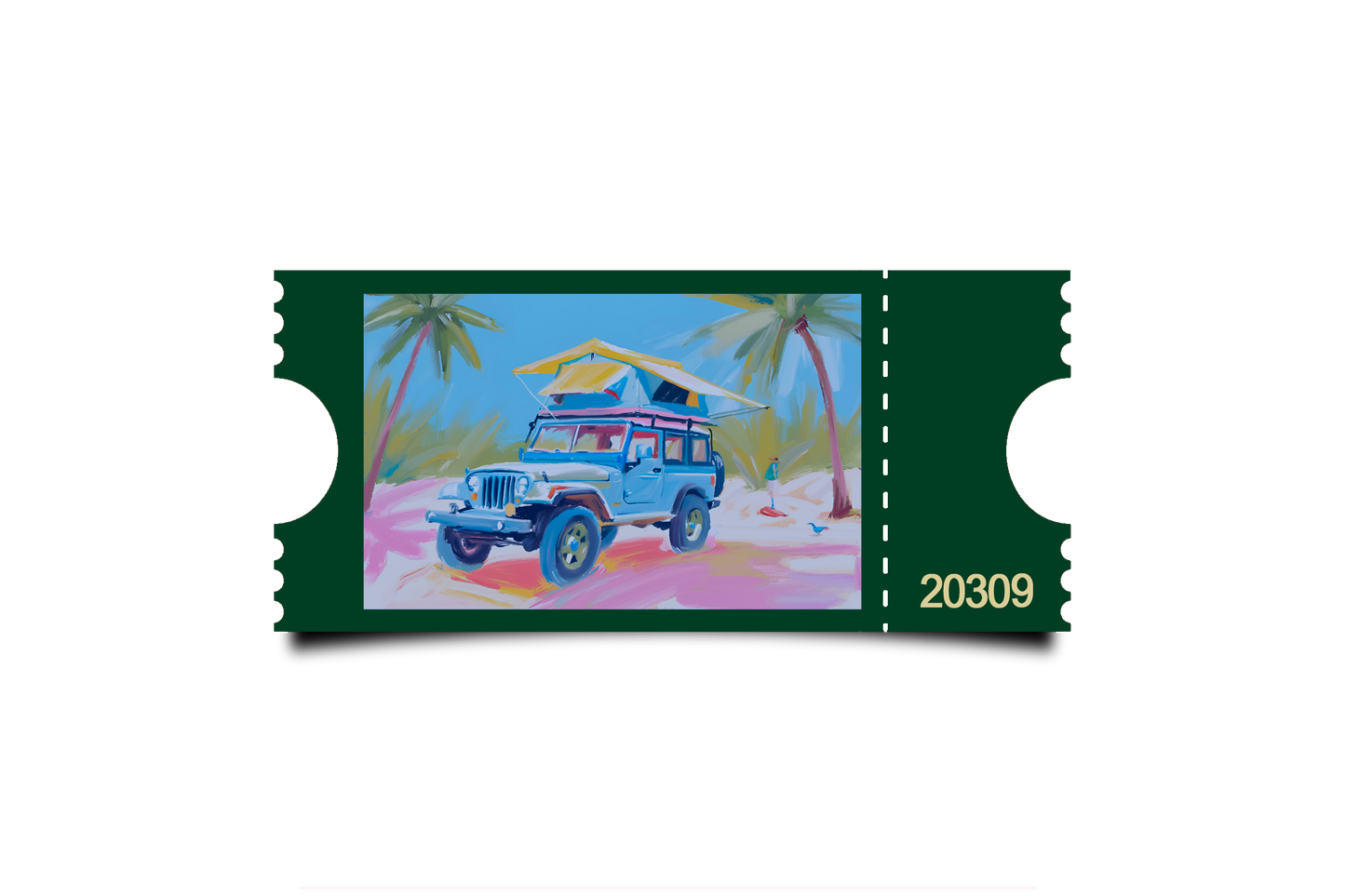 Boleto Ilustracion N 20309