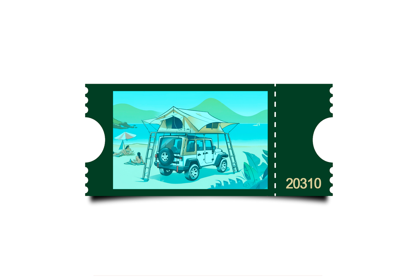 Boleto Ilustracion N 20310