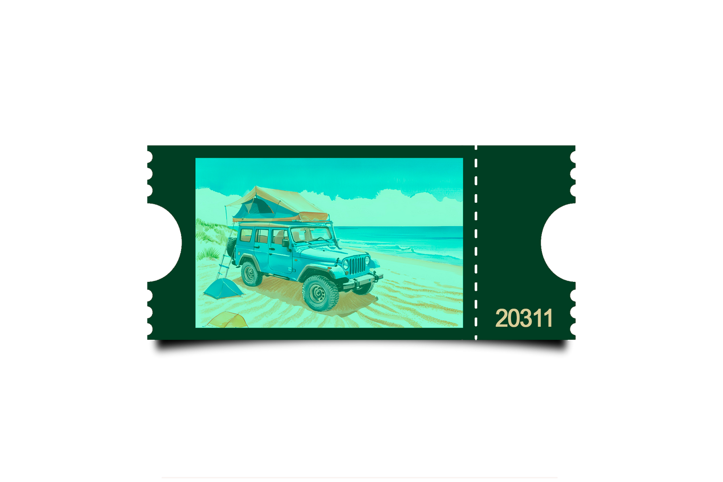 Boleto Ilustracion N 20311